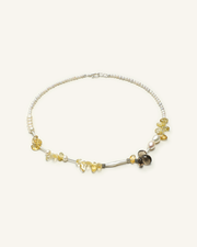 Citrine, Smoky Quartz & Pearl Necklace, product view