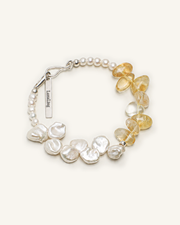 Citrine & Pearl Bracelet, product view