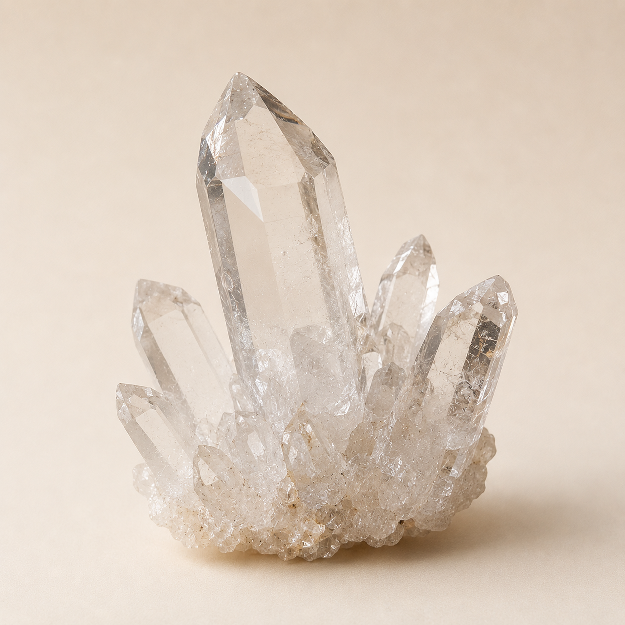 Clear Quartz material education study